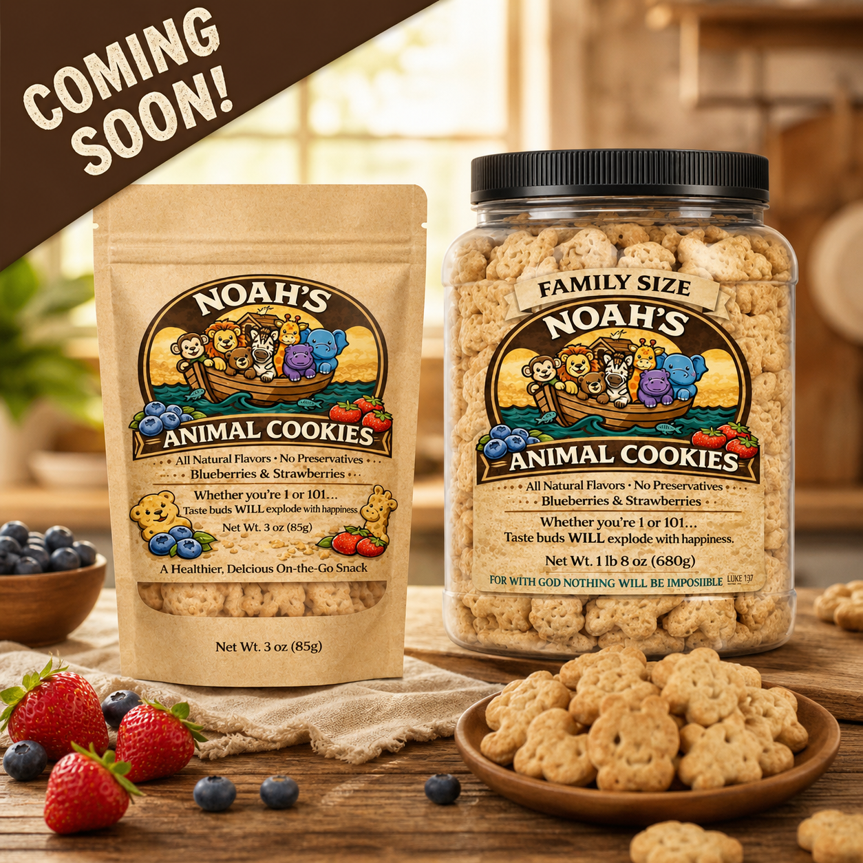 Amazing Animal Cookies