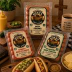 Noah’s 100% Premium All Beef Franks – Case Packs (7 Count • 6 or 12 Packs)