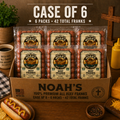 Noah’s 100% Premium All Beef Franks – Case Packs (7 Count • 6 or 12 Packs)