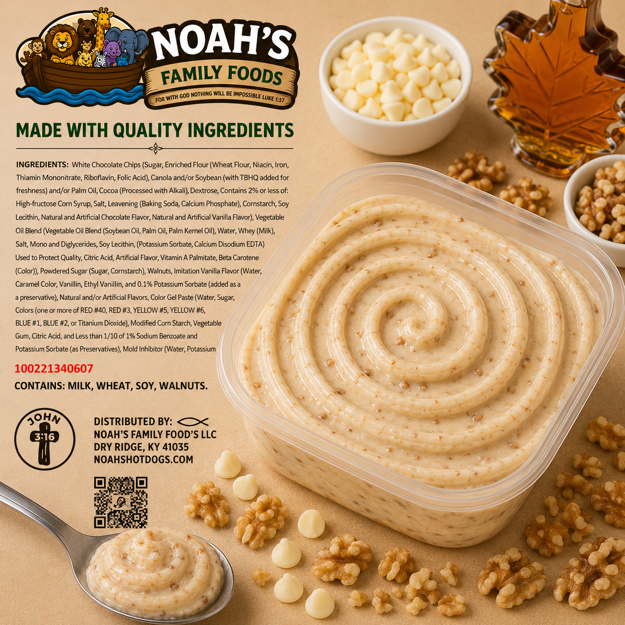 Noah's Family Foods – Homemade Specialty Fudge (12 Flavors)