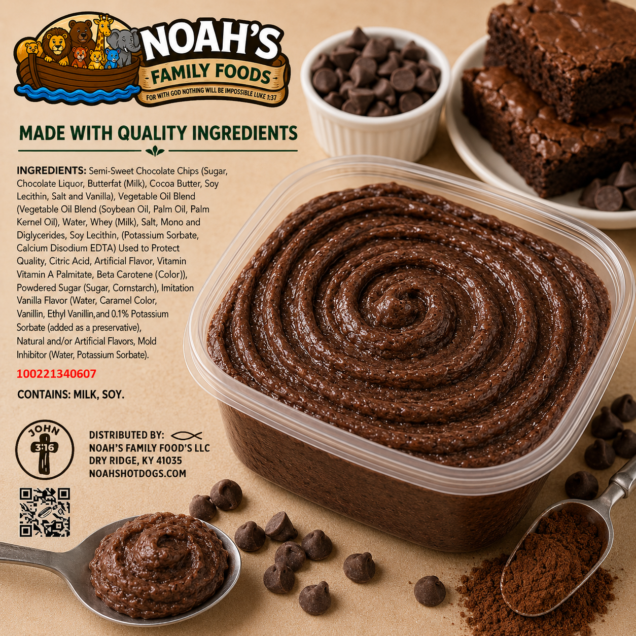 Noah's Family Foods – Homemade Specialty Fudge (12 Flavors)