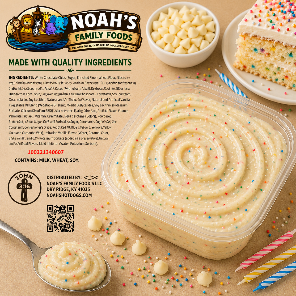 Noah's Family Foods – Homemade Specialty Fudge (12 Flavors)
